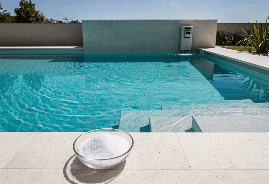 Comment fonctionne une piscine au sel