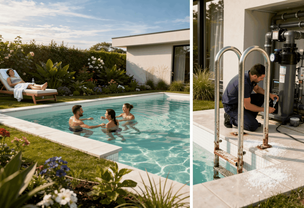 L'entretien spécifique d'une piscine au sel