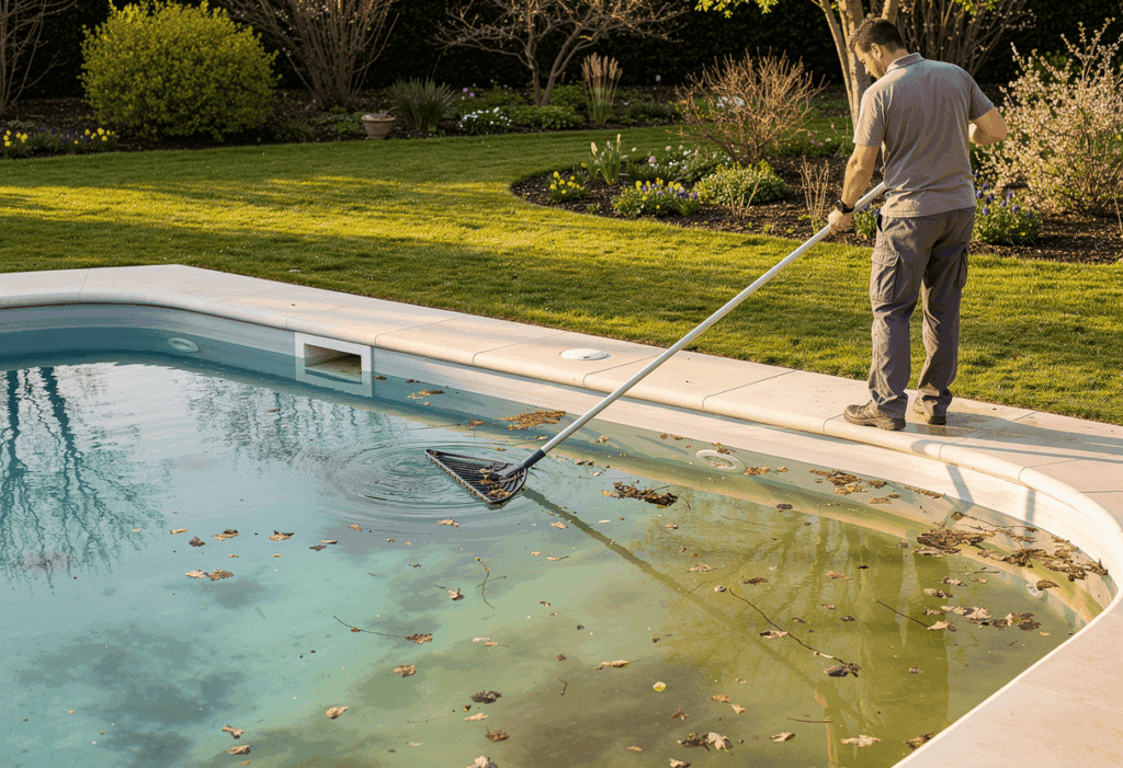 remettre sa piscine en route au printemps