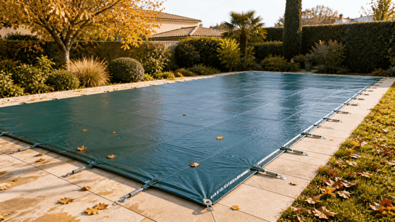 Comment bien choisir sa bâche d'hivernage piscine