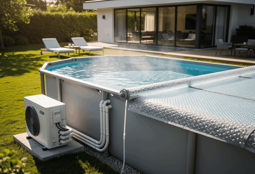 Pourquoi le chauffage d'une piscine hors sol est différent