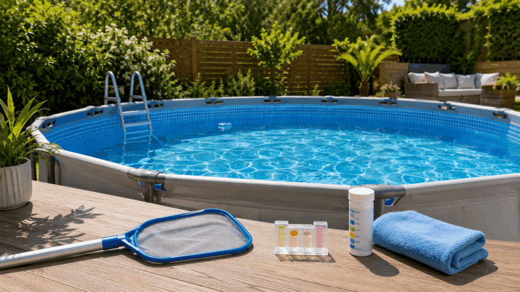 Pourquoi une piscine hors sol demande plus d'attention