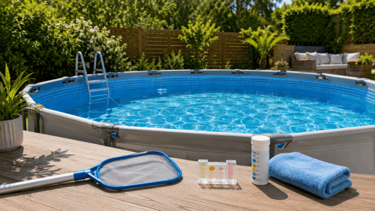 Pourquoi une piscine hors sol demande plus d'attention