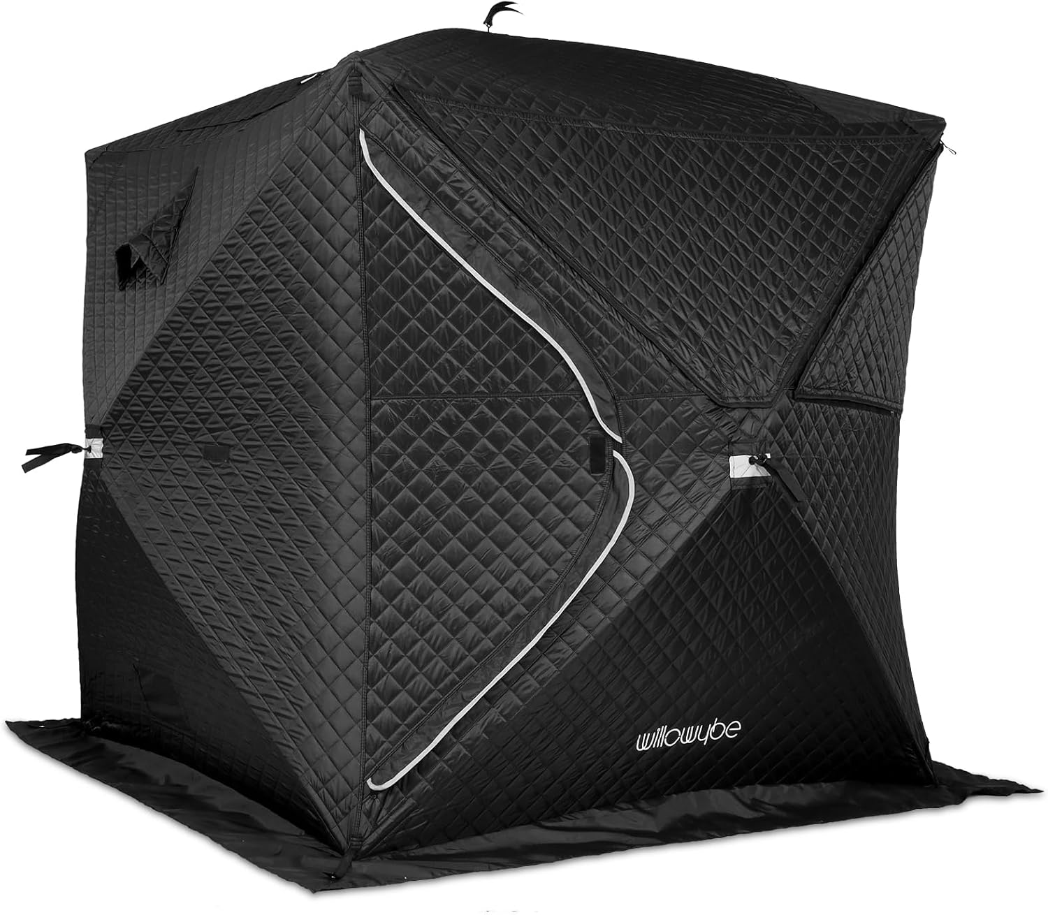 WillowyBe Tente Sauna Pro extérieure 4 personnes vue panoramique