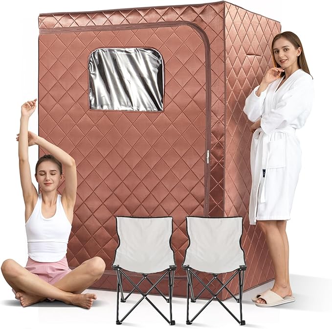 Amocane sauna portable infrarouge 2 personnes Red Light