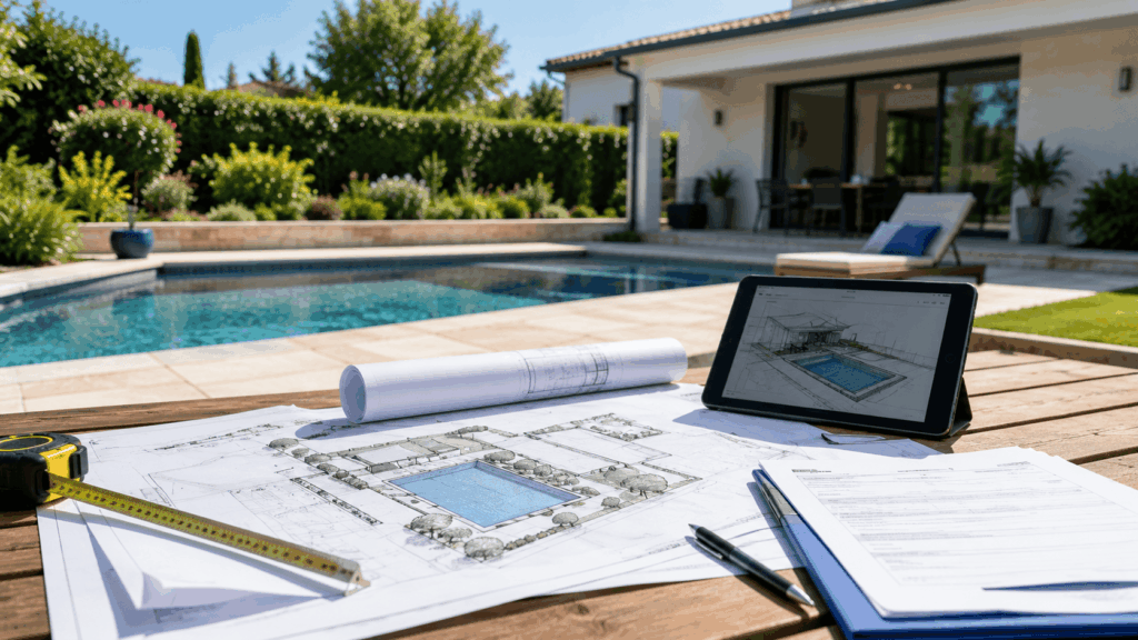 Le permis de construire pour une piscine  quand est-il obligatoire