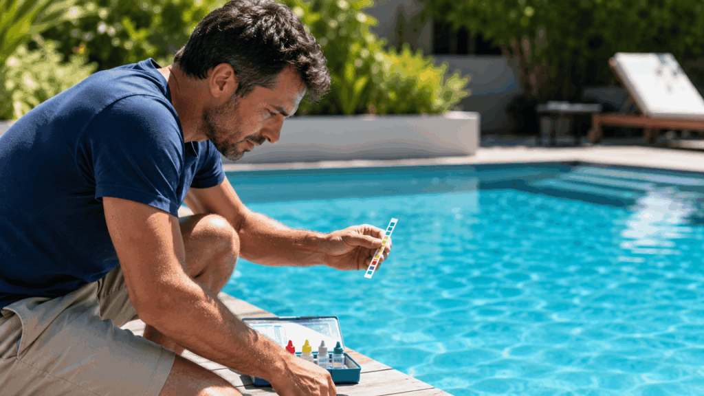 Pourquoi le pH de votre piscine est trop haut