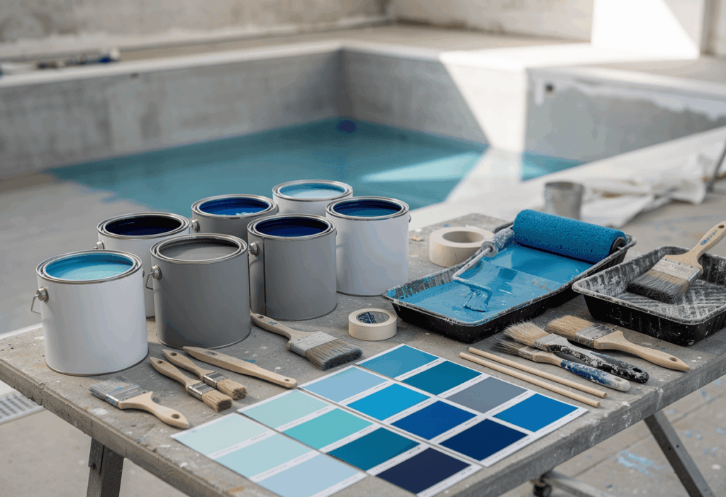 Comment bien choisir sa peinture pour piscine béton