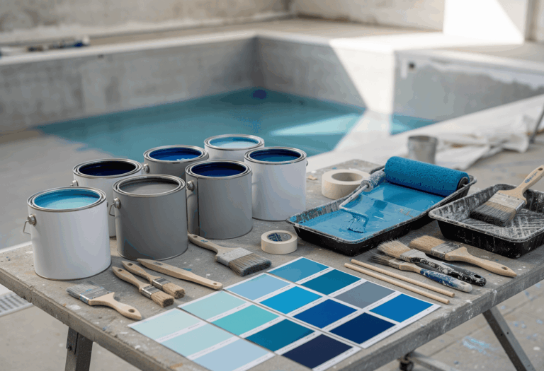 Comment bien choisir sa peinture pour piscine béton