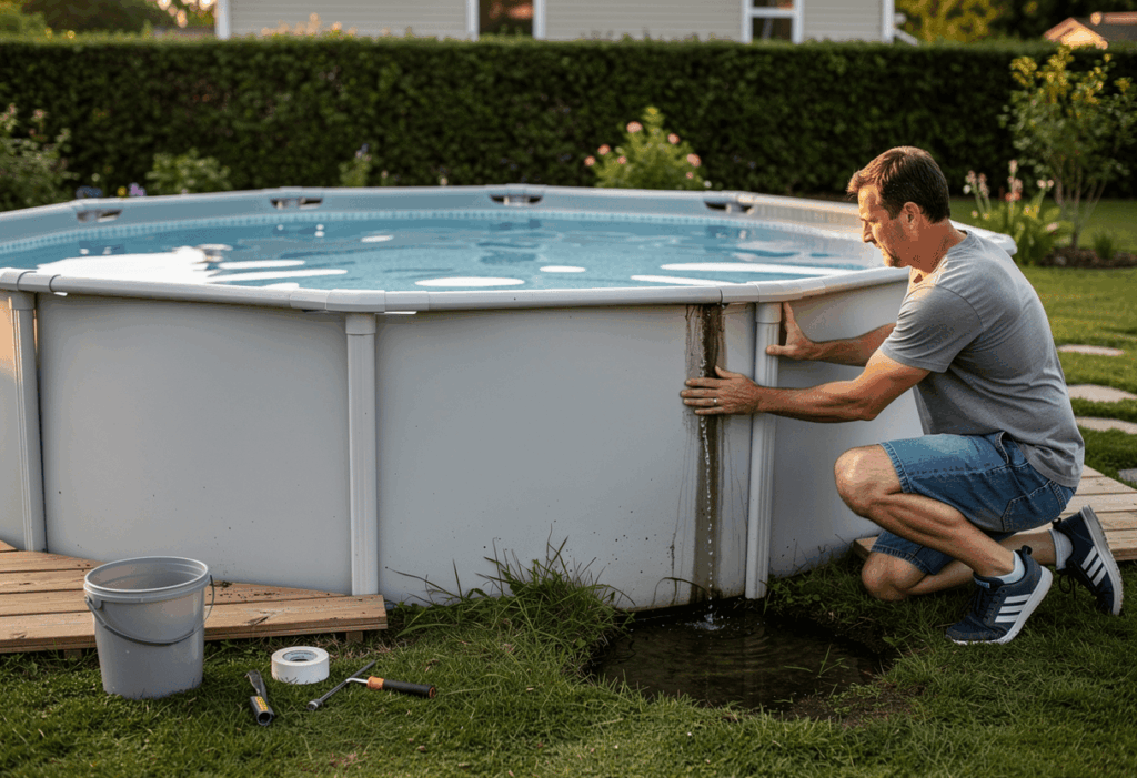 Comment trouver une fuite sur une piscine hors sol