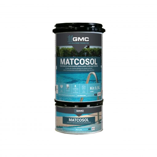 Matcosol Piscine GMC Comus peinture époxy bi-composant