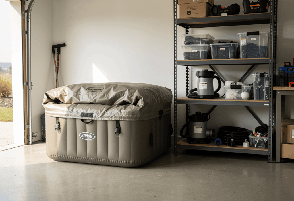 Ranger correctement son spa gonflable