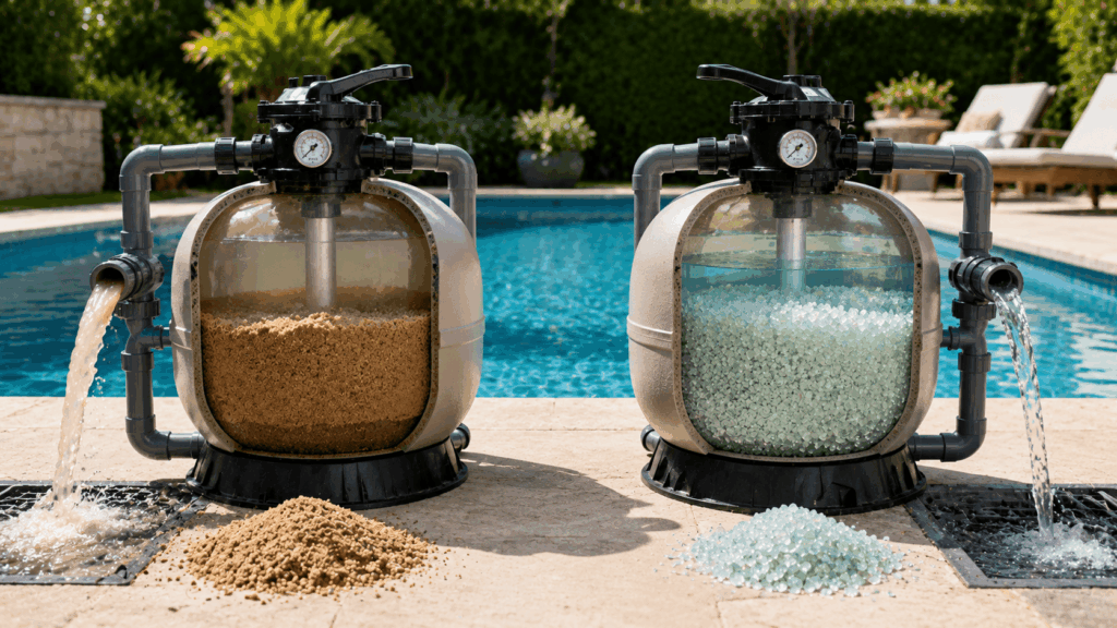 Verre filtrant vs sable ce qui change au quotidien