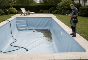 Pourquoi vider une piscine liner est risqué