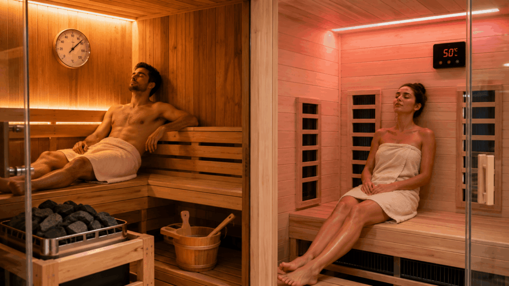 Sauna traditionnel vs sauna infrarouge