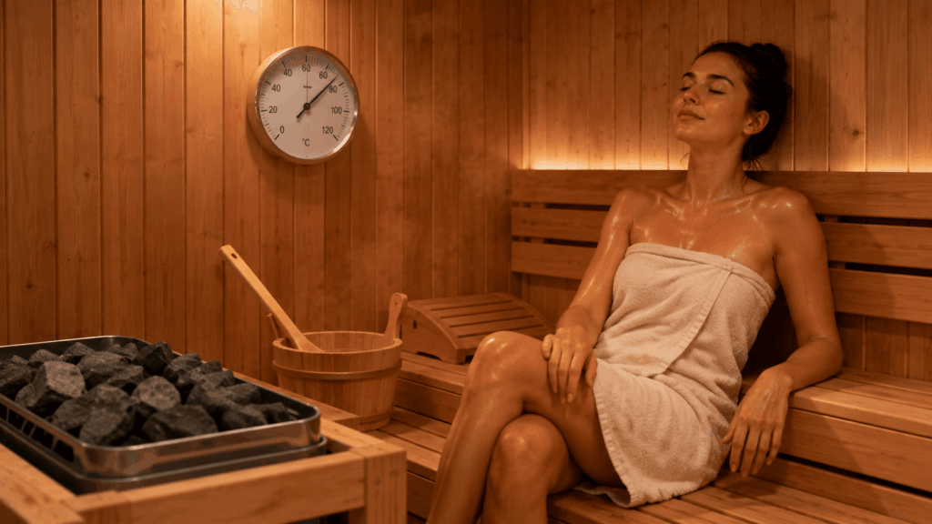 Température idéale dans un sauna traditionnel